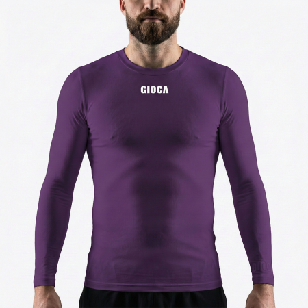 GIOCA COMPRESSION TOP PURPLE